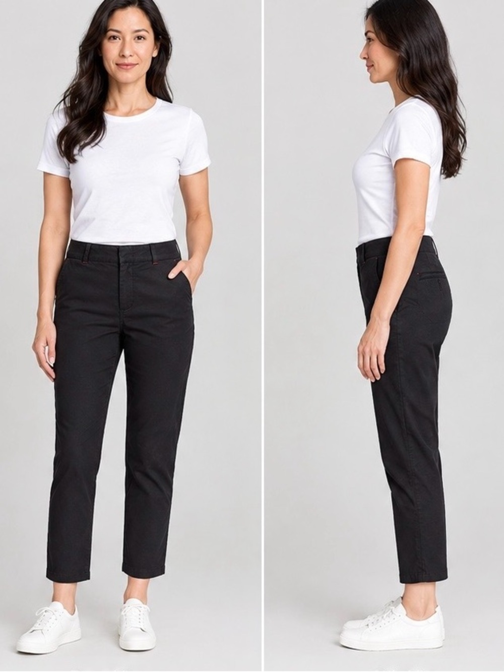 Tommy Hilfiger Black Women's Pants / Capris / Cropped  Size 6